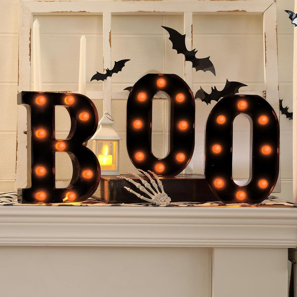 Halloween Decorations-3 LED Marquee Light up Letters 