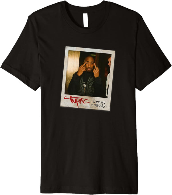 TUPAC SHAKUR Trust Nobody Photo Premium Black Modern Premium Lightweight