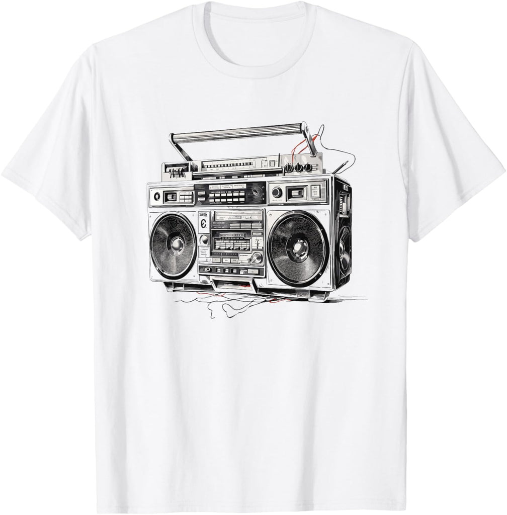 Ghetto Blaster Hip Hop 80's 90's Street Gangster Rap Lover