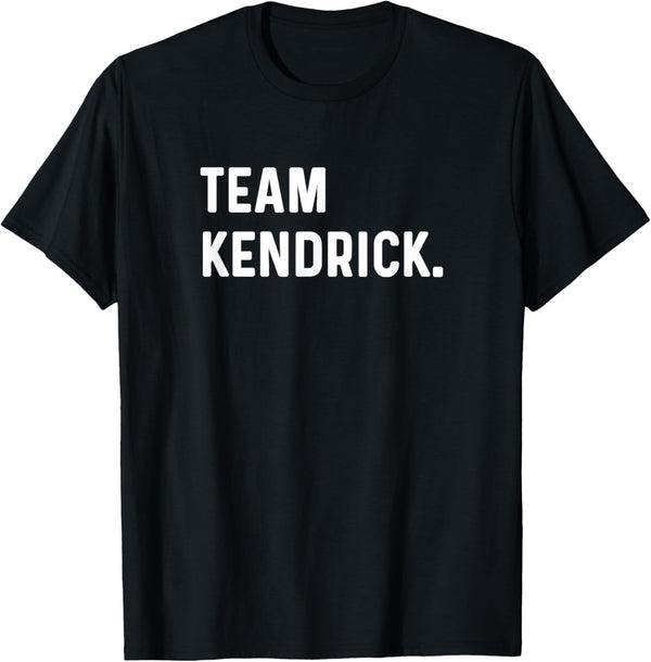 Support Your Favorite Team by MJ Kendrick Team T-Shirt Black Small Crew Collar Modern Logo