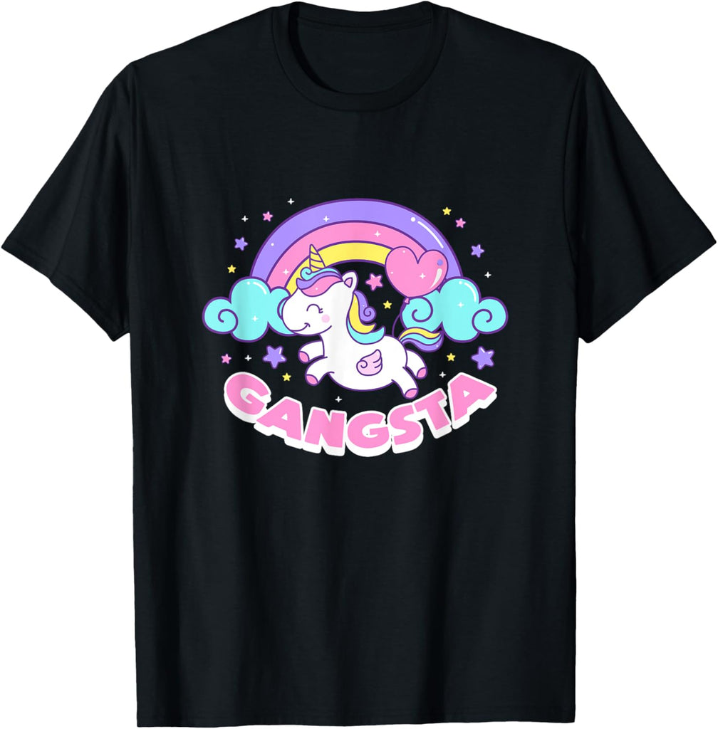Gangsta Unicorn Gangsta Rap Hip Hop Music Rapper Kids