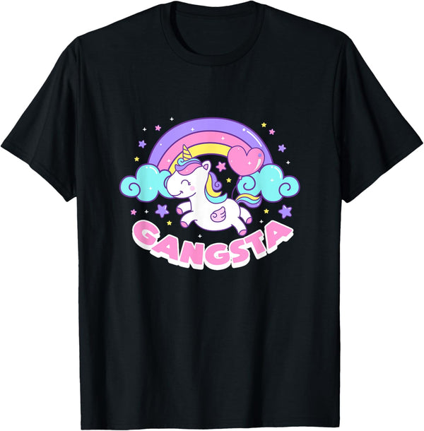 Gangsta Unicorn Gangsta Rap Hip Hop Music Rapper Kids